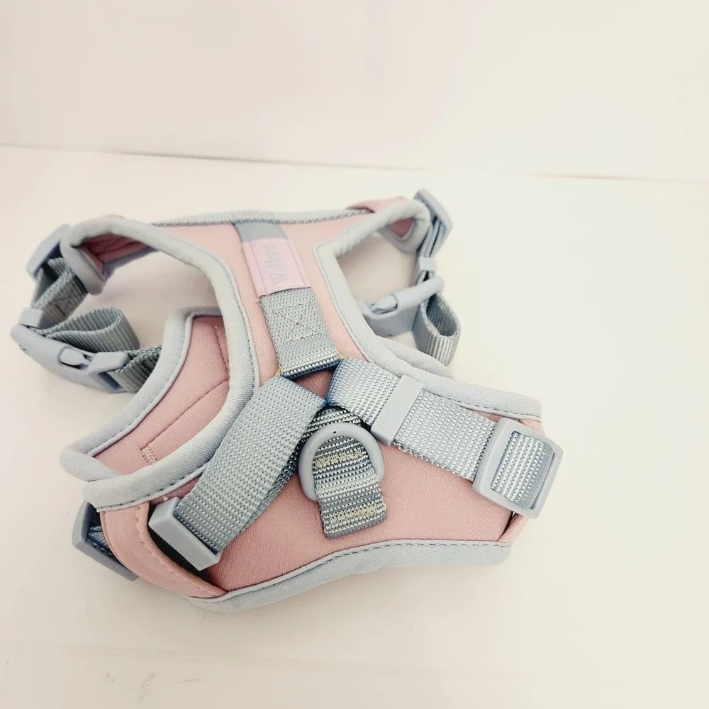 Wolfone No‎ Pull Dog Harness Adjustable Soft Padded Pet Vest Handle Size Small